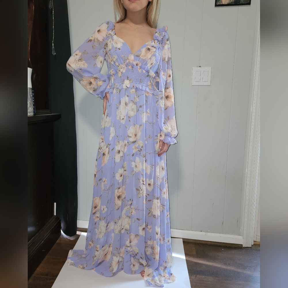 NWT Gorgeous Akira Boho Floral Maxi Dress - Picture 3 of 10
